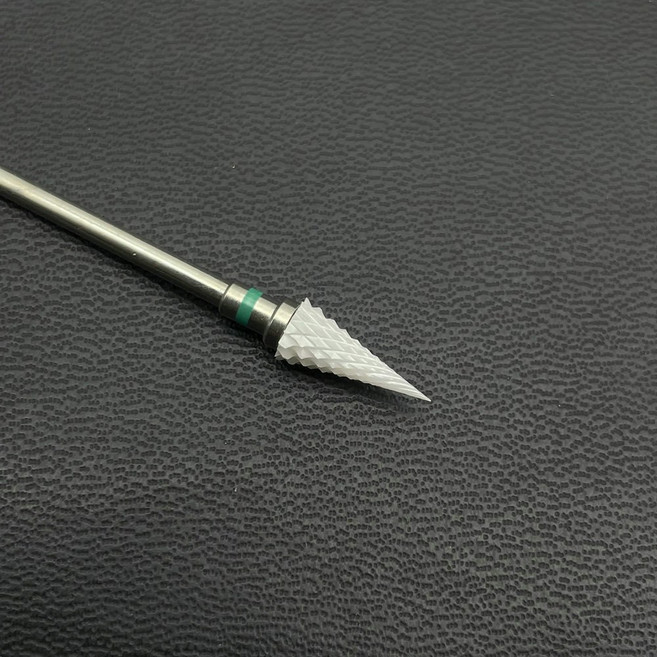 세라믹 네일 드릴 비트 아트 액세서리 페디 밀링 각질 전기 광택 커트 제거 파일 매니, 02, 1개