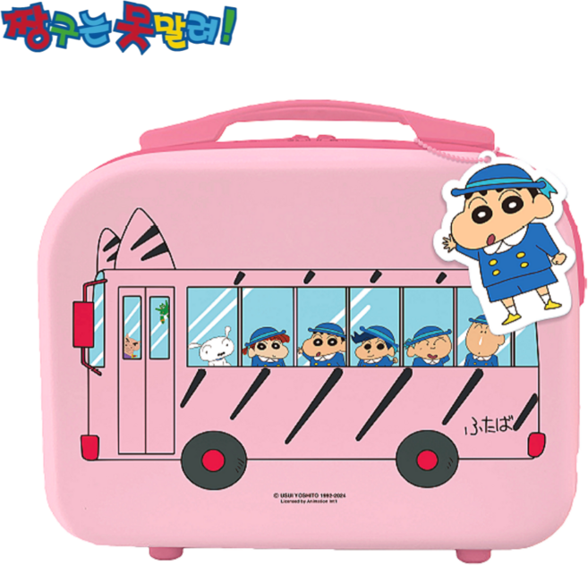 짱구 캐리어 레디백 유치원버스 떡잎방범대 짱구네임택포함 미니 14인치