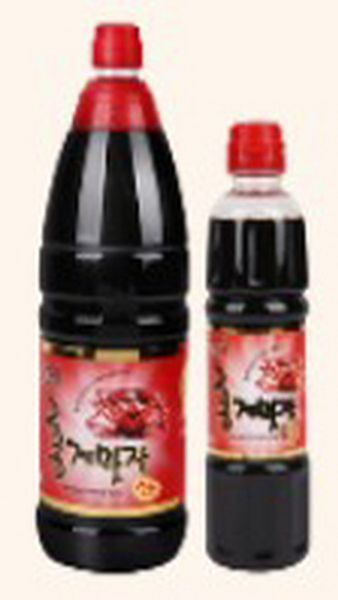 바다향 가득한 청정지역 동해안 홍게맛장소스 홍게 간장 레드 1.8LX2개+레드 700ml, 1.8L