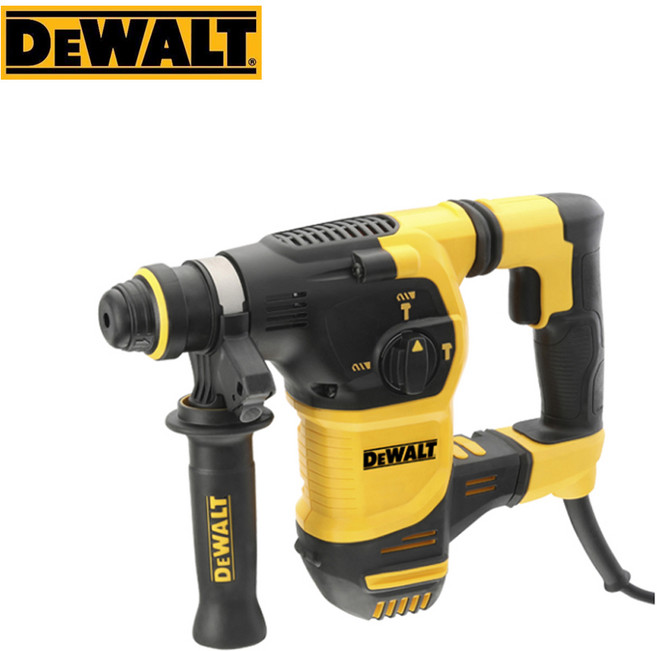 디월트 D25333K 햄머드릴 950W 3모드 천공 파괴 치즐기능포함 전기로타리함마, 1개