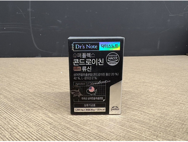 팔레오 닥터스노트 슈퍼플렉스 콘드로이친 플러스 류신 1 200mg X 30정 1박스, 1세트