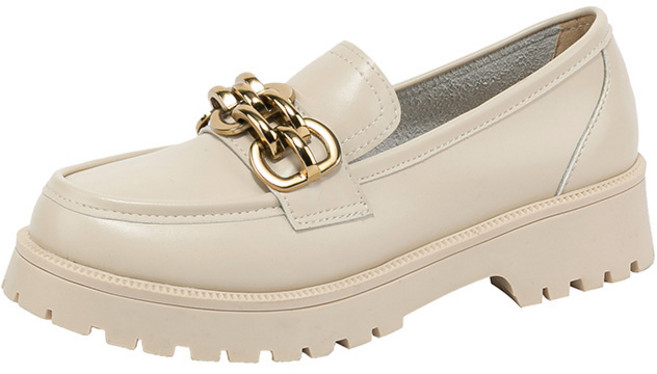 키높이 볼드 장식 여성 패션 로퍼 RA4583