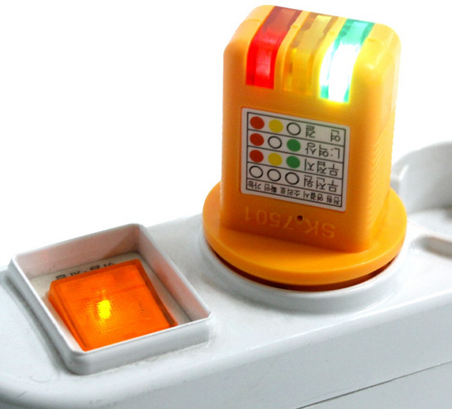 SKM 콘센트 접지테스터 SK-7503 벨소리 접지확인