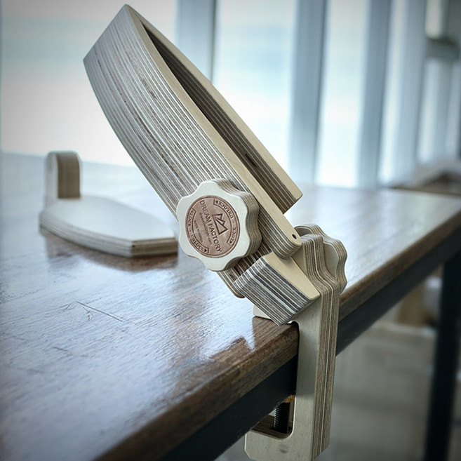 드림팩토리 가죽 공예 미들 포니, A세트:미들포니+미들테이블클램프, 1세트, 베이지