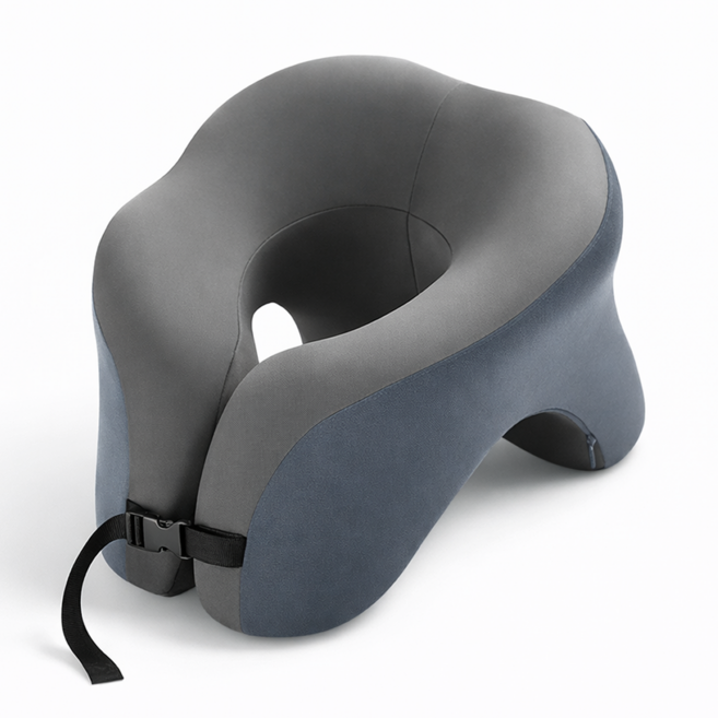 뉴밸코 4세대 메모리폼 낮잠 목베개 기내용 여행용