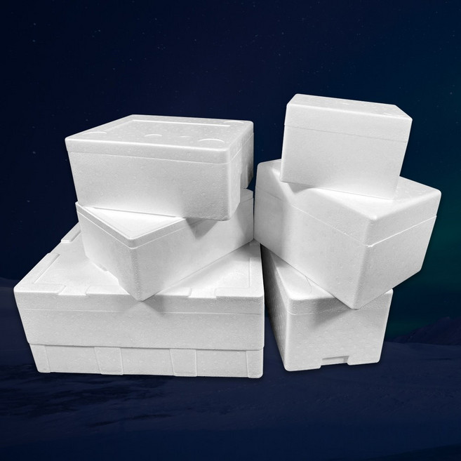 유영 스티로폼박스 아이스박스 택배용 묶음판매 다양한 사이즈 모음, 유영15K(6개)