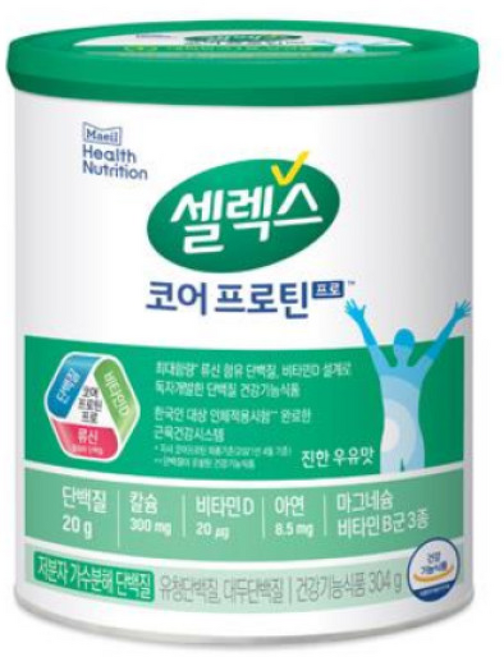 매일유업 셀렉스 코어 프로틴 프로, 304g, 1개