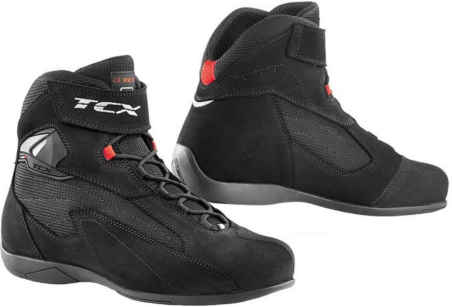 TCX PULSE 黑色 車靴 高耐磨紡織材質 9450