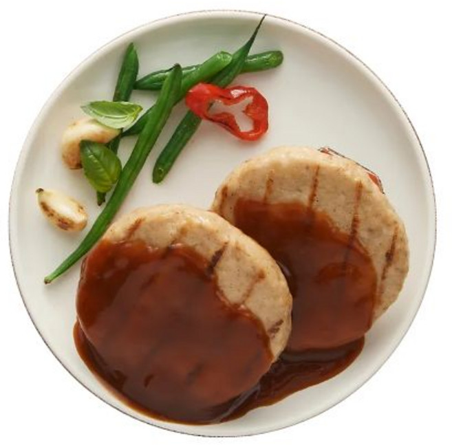 더하닭 닭가슴살 스테이크 수제돈까스맛, 20개, 100g