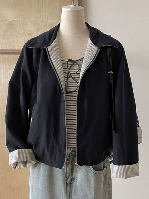 키첼 리브잇 리버시블 카라 집업