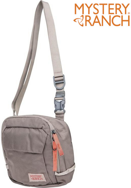 Mystery Ranch 神秘農場 District 4 肩背包 輕巧耐用 多隔層收納 時尚百搭, 卵石灰 Pebble, 1個