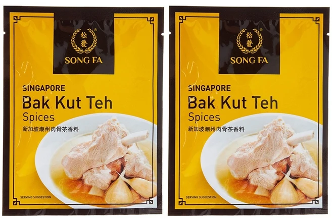 싱가포르 송파 바쿠테 소스 song fa bak kut teh 등갈비탕 육골차 정식수입 미슐렝선정, 2개, 30g - 쿠팡