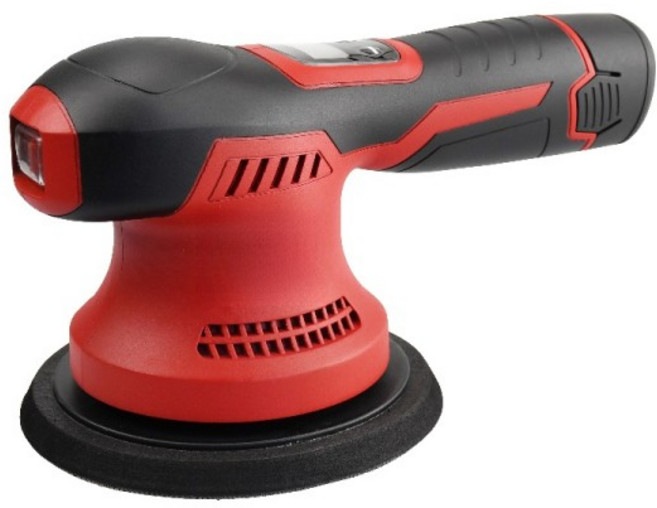 12V 무선 배터리 듀얼 액션 자동차 광택기 8mm 오비탈 디테일링 버퍼링용, 01 2500-5000RPM-6 inch