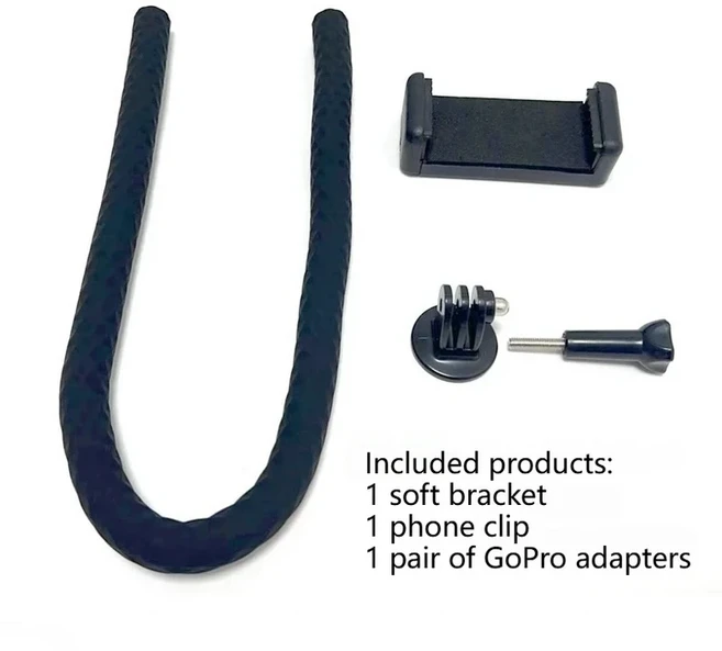 인스타360 X5/X4/X3 ACE PRO2 몽키 테일 마운트 - 액션 카메라 액세서리 셀카봉 및 삼각대 대체품