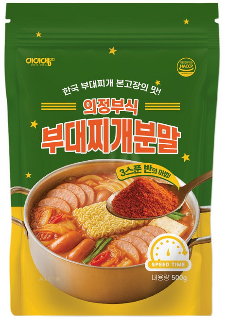 아이엠소스 의정부식부대찌개분말, 1개, 500g