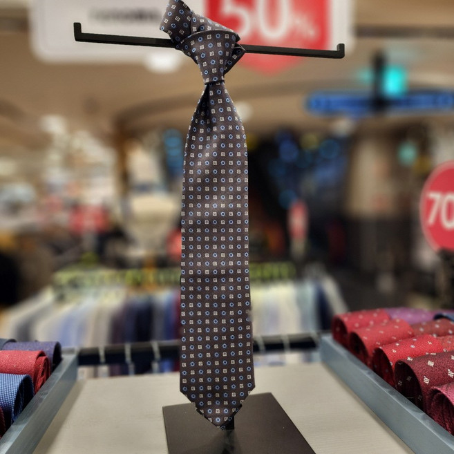 NC 불광점 레노마 셔츠 #대박 세일# 이태리 수입 넥타이 명품 카파넬라 일반폭 실크 타이 KGFTT1-025-GY RD-5