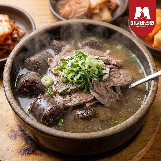 [마녀바스켓] 좋은 재료듬뿍 5분 순대국밥 1인분 x4팩, 4개, 180g