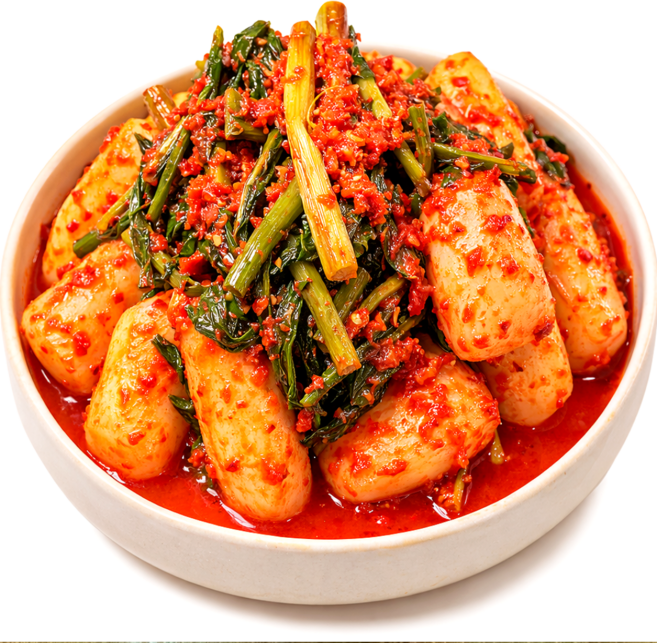 [생활의달인] 전라도 총각김치 할머니 손맛 당일제작, 1박스, 1kg