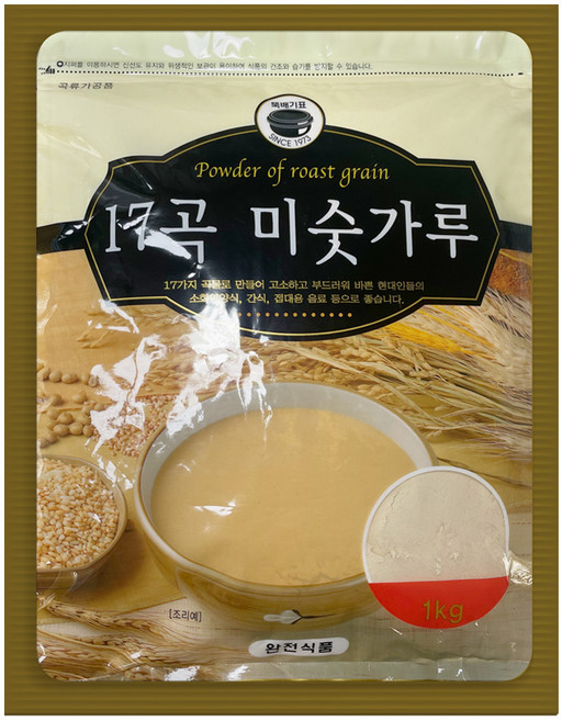 뚝배기표 17곡 미숫가루 1kg, 1개