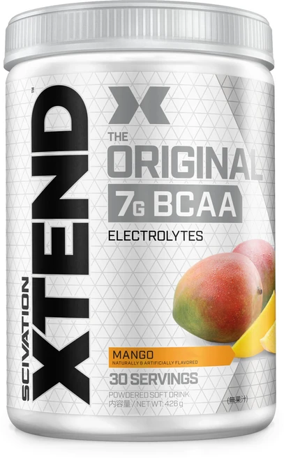 Scivation Xtend 오리지널 국내판 BCAA 7g 설탕 프리 426g (30식분 망고), 1개 - 쿠팡