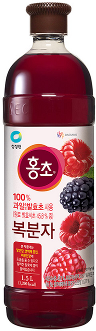 홍초 복분자, 1.5L, 1개