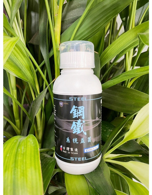 大洲水族 鋼鐵菌 光合菌 鋼鐵系統菌液 魟魚適用 腸胃菌 維生素 天然飼料 大蒜飼料, 1個, 鋼鐵系統菌液300cc