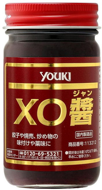YOUKI XO 일본 유우키 유키 XO 소스 장, 4개, 120g