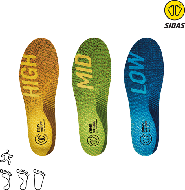 [시다스] 3FEET 쓰리핏 런 센스 인솔 (택1)