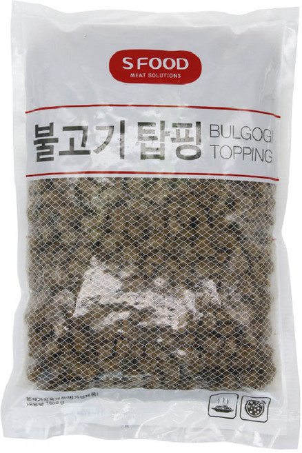 에쓰푸드 불고기탑핑1kg 에스푸드 (아이스포장 무료), (아이스포장무료)에쓰푸드 불고기탑핑, 1개, 1kg