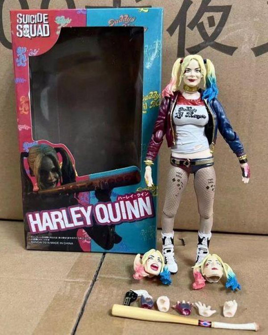 수어사이드 스쿼드 할리퀸 관절 가동 액션 모형 15cm 피규어, 단품, 1개