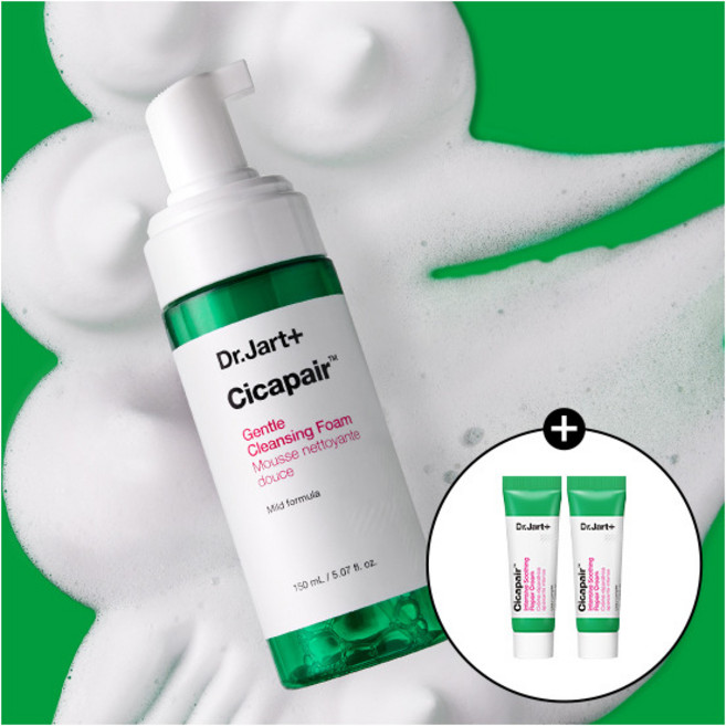 [닥터자르트] 시카페어 젠틀 클렌징 폼 150ml (+크림 7mlx2), 1개