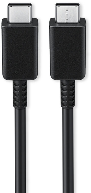 1+1 삼성전용 갤럭시 북 노트북 테블릿 맥북 호환 C to C 초고속충전 45W 2.0지원 케이블 2M 100W 5A, 블랙, 1개