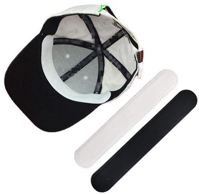 얼룩방지 클린 캡가드 10p 모자 땀 흡수 스티커 부착패드