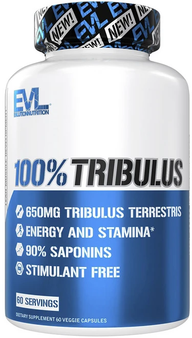EVLUTIONNUTRITION 트리뷸러스 650mg 베지 캡슐, 60정, 1개 - 쿠팡