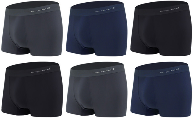 제임스딘 남자 접착식 심리스 드로즈 6종세트