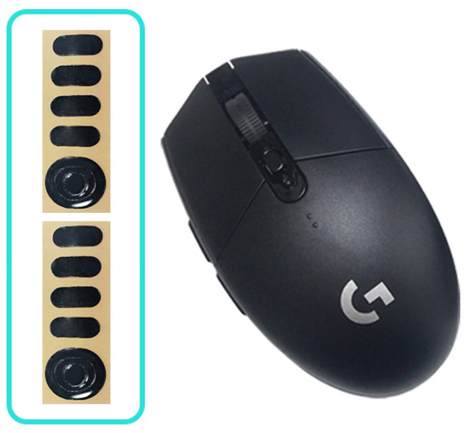 로지텍 G304 LIGHTSPEED 게이밍 무선 마우스 M-R0071 + 마우스 피트 2p, M-R0071(마우스), G304_블랙 + 피트2개