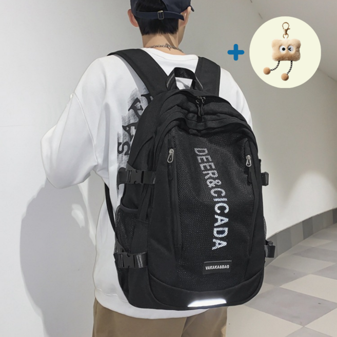 멜로우샵 남여공용 데일리 직장인 학생 백팩 운동 여행용 커플 대학생