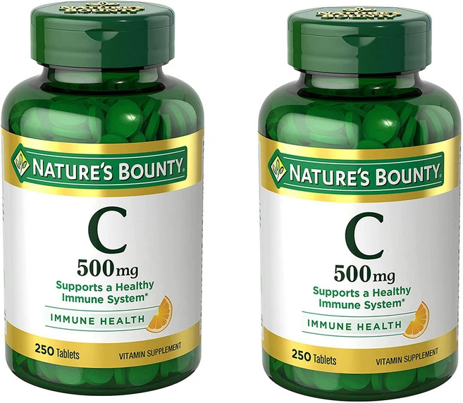 네이쳐스바운티 비타민C 500mg 250정, 2개 - 쿠팡