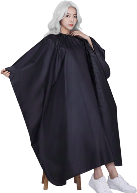 큰사이즈 대형 방수 파마 염색보, 1개, 블랙