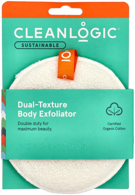 클린로직 지속가능한 이중 질감 바디 각질 제거제 1개입 CAG-02119 - 쿠팡