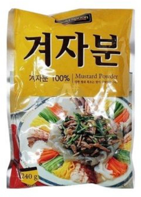 골드스푼 업소용 양념 족발 식료품 해산물 조미 겨자분 240g, 1개