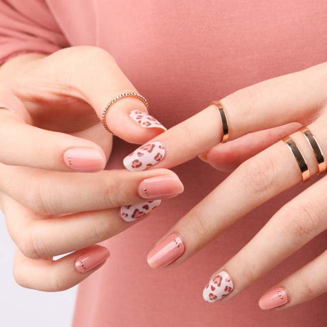 말랑네일 젤네일스티커 베이비레오파드, 없음, 12_말랑 데이지피크닉, 1개