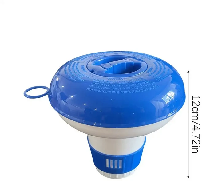 수영장소독 수영장 플로팅 디스펜서 살균기 화학 플로터 염소 자동 투여 정제 정수기, 01 5 inch