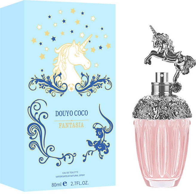 여성향수 유니콘향수 글리터향수 금가루향수 데일리향수 선물추천, 1개, 80ml