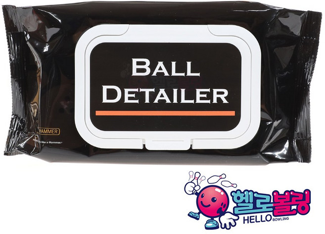 햄머 디테일러 클렌저 클리너 티슈 [캡형] / 30매 / 간편한 기름 제거 / 그립력 향상 제품 / 기름제거 외피복원 향상, 1개