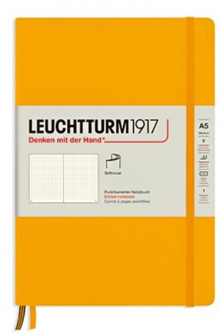 로이텀 소프트커버 미디엄(A5) 노트 라이징선, 1개, 색상