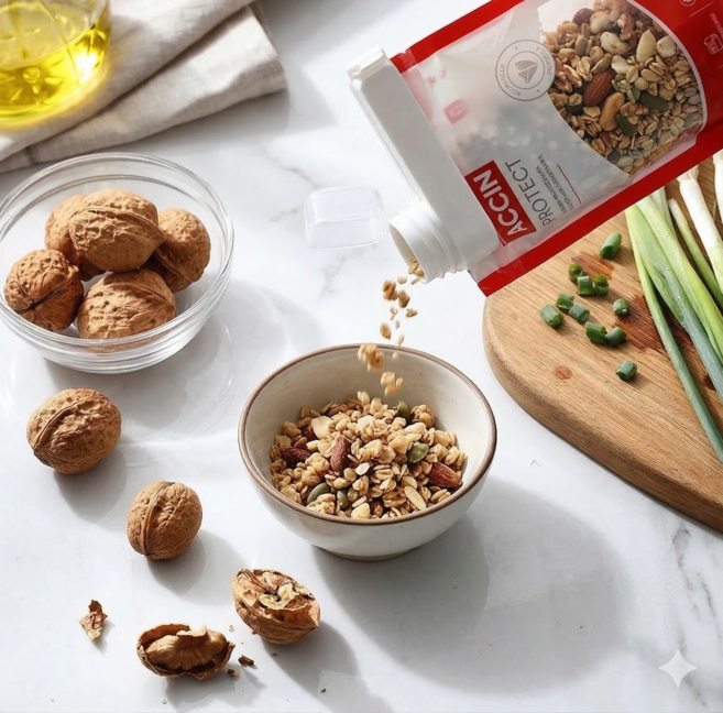 [주방/살림 꿀템] 대용량 세제 시리얼 전용 뚜껑형 밀봉 클립 세트 주방 꿀템, 10개, 화이트