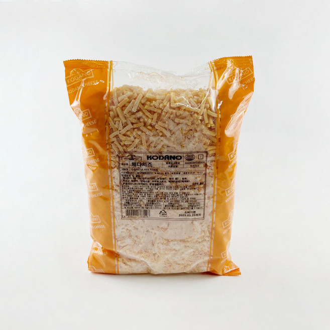 코다노 체다치즈 냉장 아이스박스포함, 2.5kg, 1개