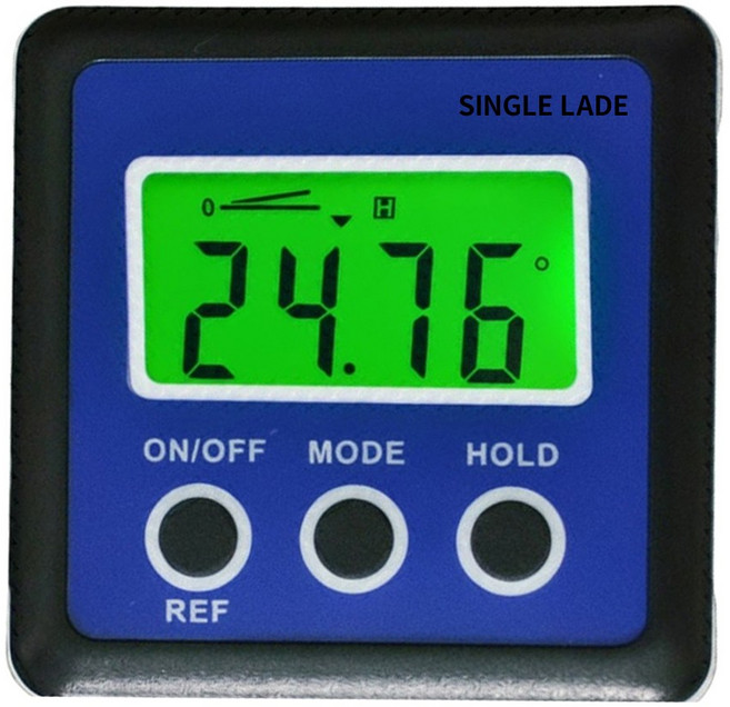 싱글레이드 디지털 각도 측정기, 전문가용각도측정기, 1개