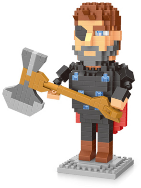 (국내 당일발송) HC 소형 히어로 영웅 시리즈 5+1, 18.영웅도끼맨, 1개